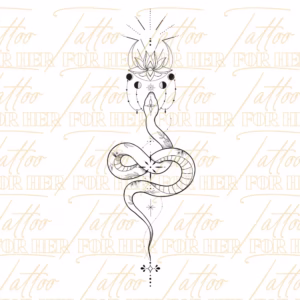 Sacred Snake and Lotus watermark