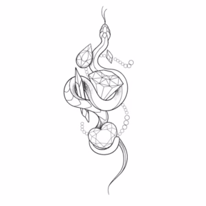 Snake and diamond thumbnail