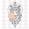 lion mandala tattoo watermarked